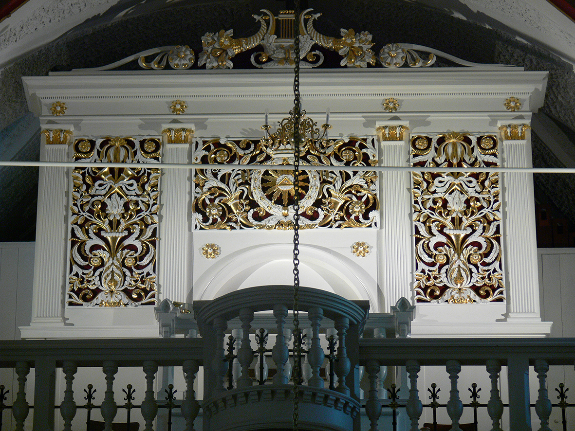 Mühlhausen, Kirche St. Petri- Orgelprospekt nach der Restaurierung