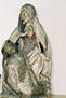 Dannheim, Kirche, Skulptur - Pieta 15. Jh.  vor der Restauration
