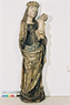 Marlishausen, Kirche, Skulptur - Maria mit Kind nach der Restaurierung