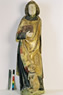Dannheim, Kirche, Skulptur - Heiliger Cyriakus , 15. Jh. Skulptur nach der Restaurierung